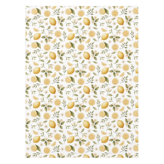 Nappe Citron - Motif - Aquarelle (Devant)