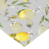 Nappe citrons aquarelle 19 (Angle)