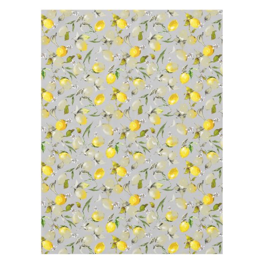 Nappe citrons aquarelle 19 (Devant)
