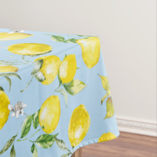 Nappe citrons aquarelle 4