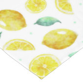 Nappe citrons aquarelles (Angle)