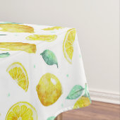 Nappe citrons aquarelles (In Situ)