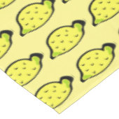 Nappe Citrons de dessin brillant Jaune (Angle)