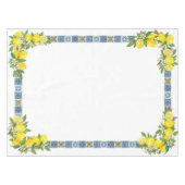 Nappe Citrons en mosaïque méditerranéen (Devant (Horizontal))