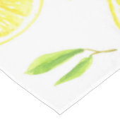 Nappe Citrons et feuilles (Angle)