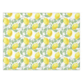 Nappe Citrons et FeuillesTissu de table (Devant (Horizontal))