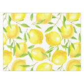 Nappe Citrons et motif feuille (Devant (Horizontal))