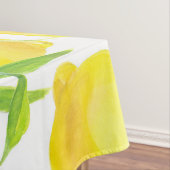 Nappe Citrons et motif feuille (In Situ)