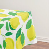 Nappe Citrons et motifs feuille (In Situ)