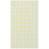 Nappe Citrons, Feuilles et oiseaux frais ID1052 (Devant)