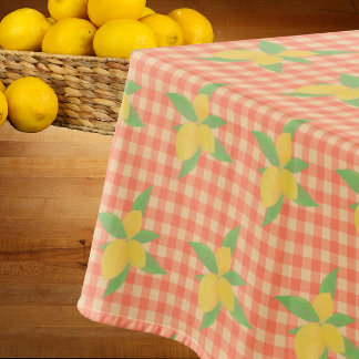 Nappe Citrons sacs de nourriture vintage décolorés à car