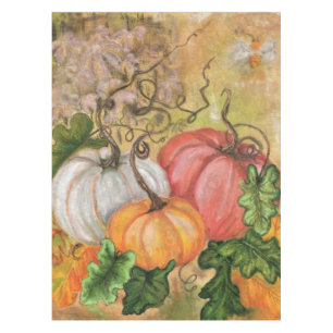 Nappe Citrouille - Aquarelle