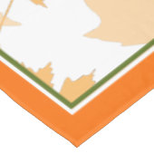 Nappe Citrouille, baies, feuilles, chute de la frontière (Angle)