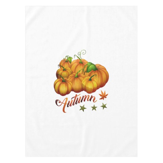 Nappe Citrouille d'automne (Devant)