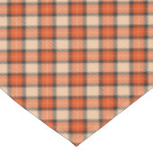 Nappe Citrouille d'automne classique Orange Brown Tartan (Angle)
