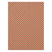 Nappe Citrouille d'automne classique Orange Brown Tartan (Devant)