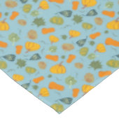 Nappe Citrouille d'automne et Motif de Thanksgiving de S (Angle)
