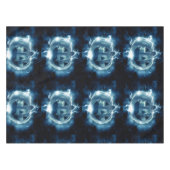 Nappe citrouille d'Halloween sous la pluie (Devant (Horizontal))
