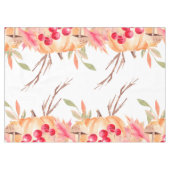 Nappe Citrouille Floral Thanksgiving (Devant (Horizontal))