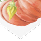 Nappe Citrouille Happy Friendsgiving brûlé orange chute (Angle)