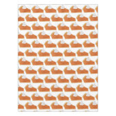 Nappe Citrouille Pie Slice Thanksgiving Dîner fêté (Devant)