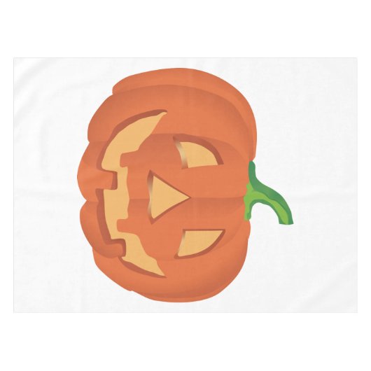 Nappe Citrouille pour Halloween 1 (Devant (Horizontal))