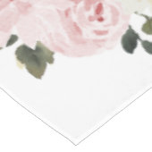 Nappe Citrouille rose et aquarelle de coeur Thanksgiving (Angle)