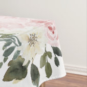 Nappe Citrouille rose et aquarelle de coeur Thanksgiving (In Situ)