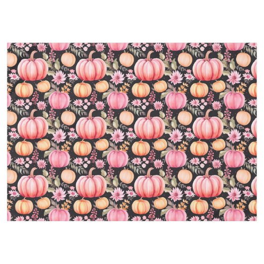 Nappe Citrouille rose et orange (Devant (Horizontal))