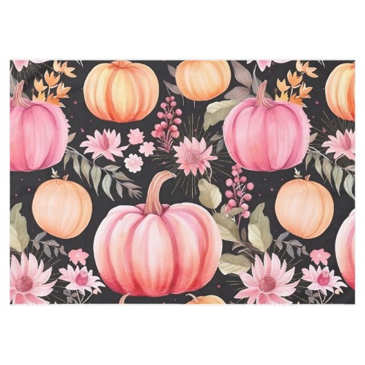 Nappe Citrouille rose glam (Devant (Horizontal))