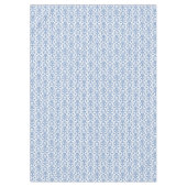 Nappe Citrouilles d'automne bleues et blanches de style  (Devant)