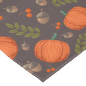 Nappe Citrouilles d'automne et Acorns (Angle)