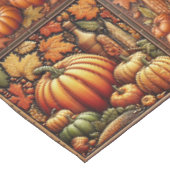 Nappe Citrouilles d'automne Vacances de Thanksgiving  (Angle)