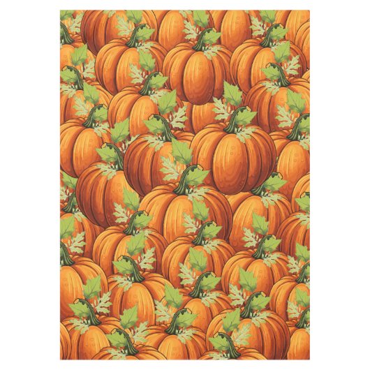 NAPPE CITROUILLES DE JOUR DE L'ACTION DE GRÂCE (Devant)