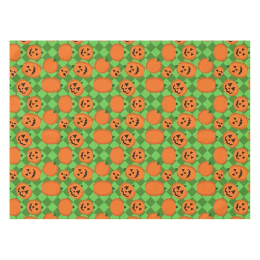 Nappe Citrouilles d'Halloween (Devant (Horizontal))