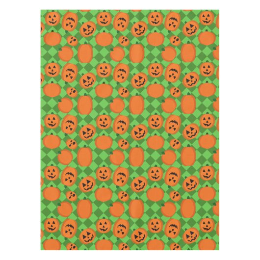 Nappe Citrouilles d'Halloween (Devant)