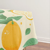 Nappe Citrus citron jaune motif de fruits tropicaux (In Situ)