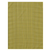 Nappe Clan Barclay Tartan écossais jaune et noir (Devant)