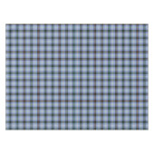 Nappe Clan Bell Light bleu et noir Tartan écossais (Devant (Horizontal))