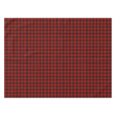 Nappe Clan Brodie Tartan Noir et rouge Plaid (Devant (Horizontal))