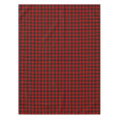Nappe Clan Brodie Tartan Noir et rouge Plaid (Devant)