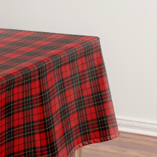 Nappe Clan Brodie Tartan Noir et rouge Plaid (In Situ)