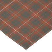 Nappe Clan Bruce Red et Brown Tartan écossais Patiné (Angle)