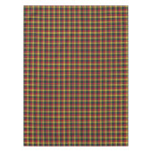 Nappe Clan Buchanan Tartan vert et jaune écossais (Devant)