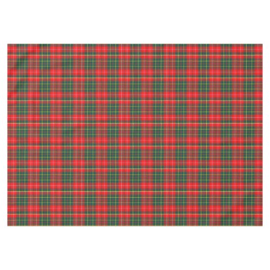 Nappe Clan Burnett Tartan Motif (Devant (Horizontal))