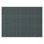 Nappe Clan Calhoun Navy Blue and Green Scottish Tartan (Devant (Horizontal))