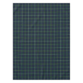 Nappe Clan Campbell Navy Blue and Green Scottish Tartan (Devant)