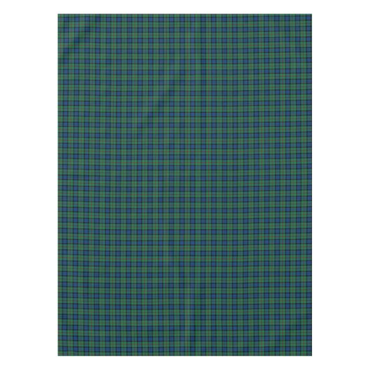 Nappe Clan Dundas Bleu clair et vert Tartan écossais (Devant)