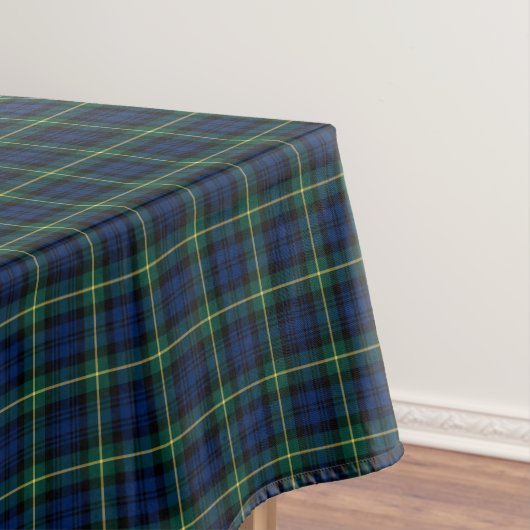 Nappe Clan Gordon Dark Blue et Green Scottish Tartan (In Situ)