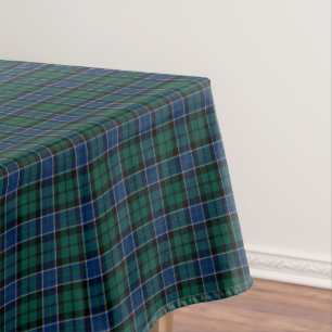 Nappe Clan Graham Blue et Green Scottish Tartan